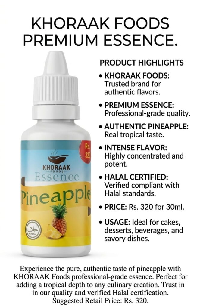 Pineapple essence benefits concentrated formula food grade safe