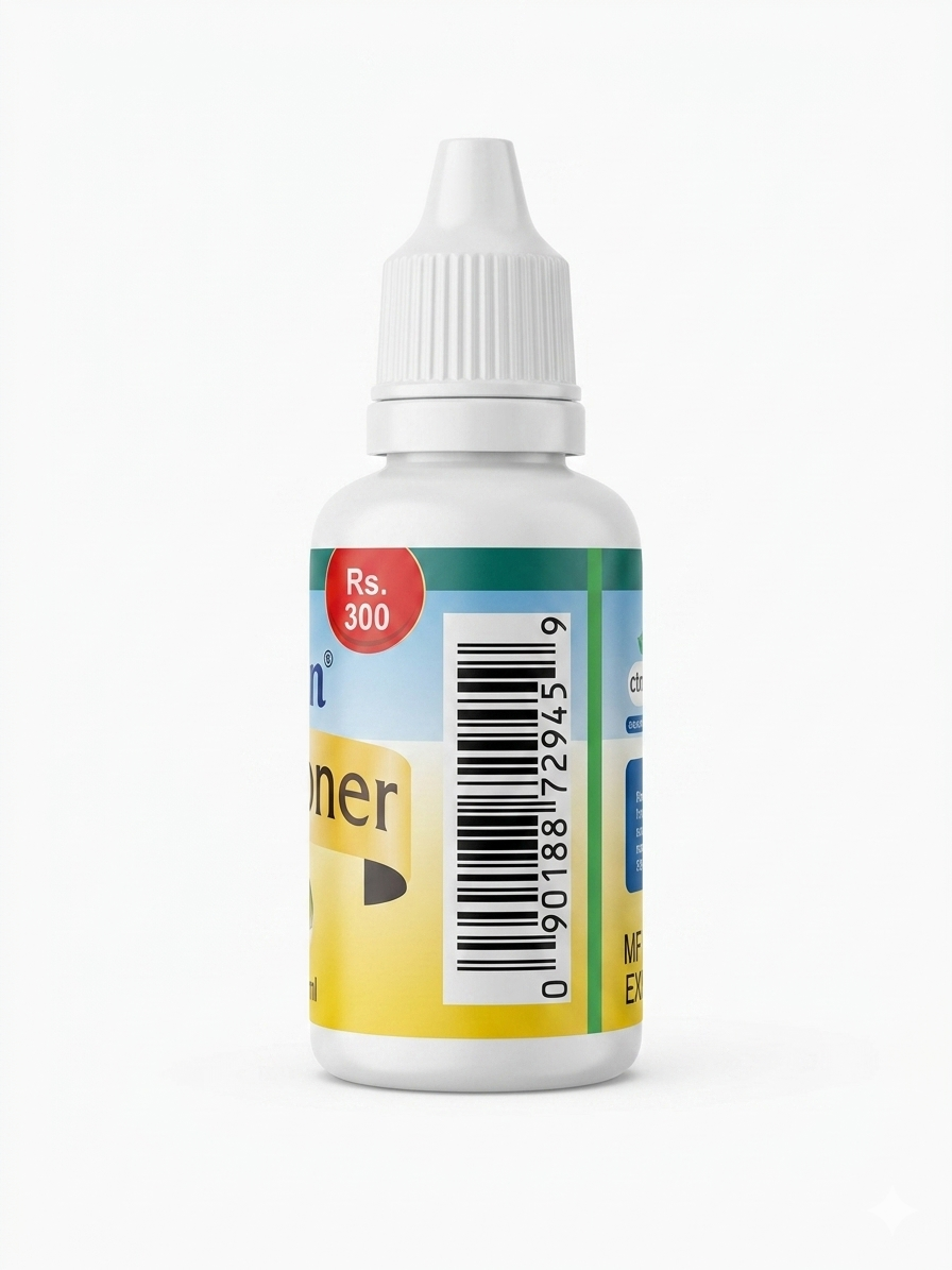 Premium milk butter essence bottle