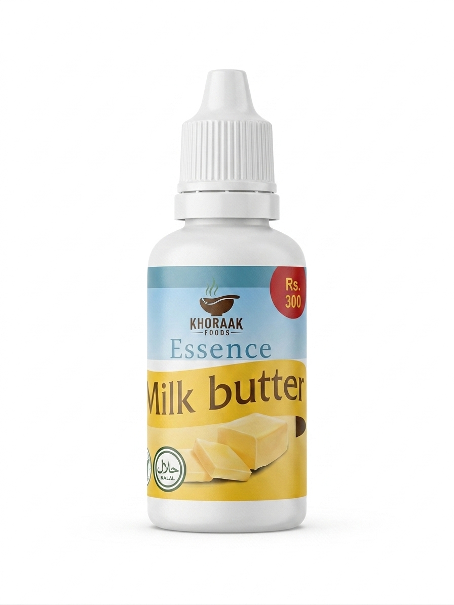 High quality milk butter essence by Khoraak Foods for rich aroma