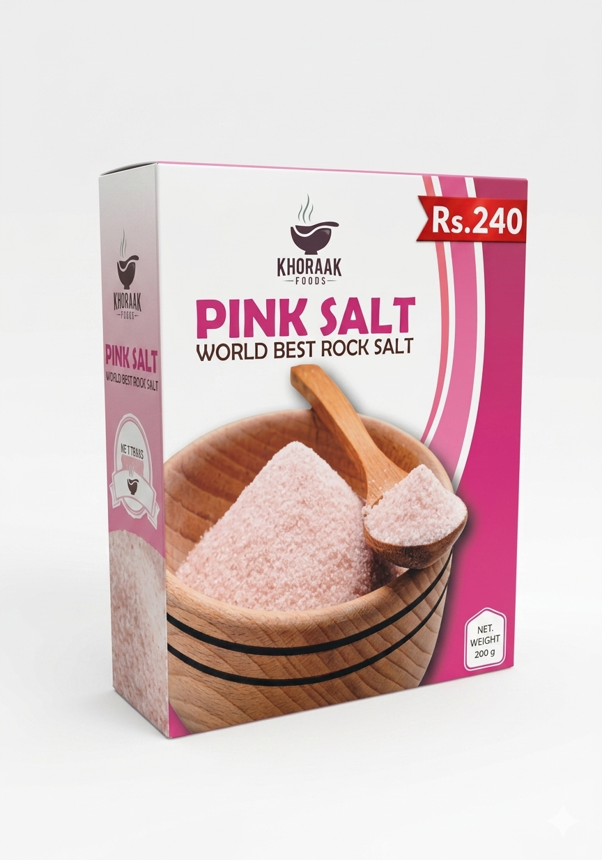 Khoraak Foods Pink Salt box