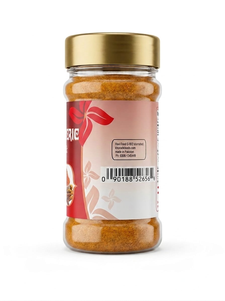 Khoraak Foods Premium Turmeric Powder Jar 100g