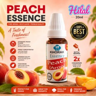 Peach Essence 20ml - Khoraak Foods
