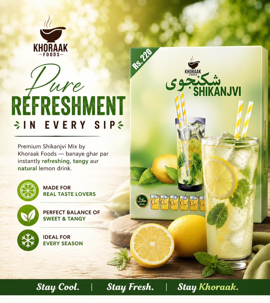 Khoraak Foods Shikanjvi Mix