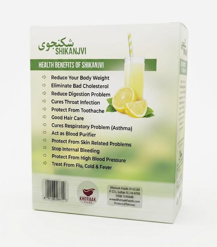 Khoraak Foods Shikanjvi Mix
