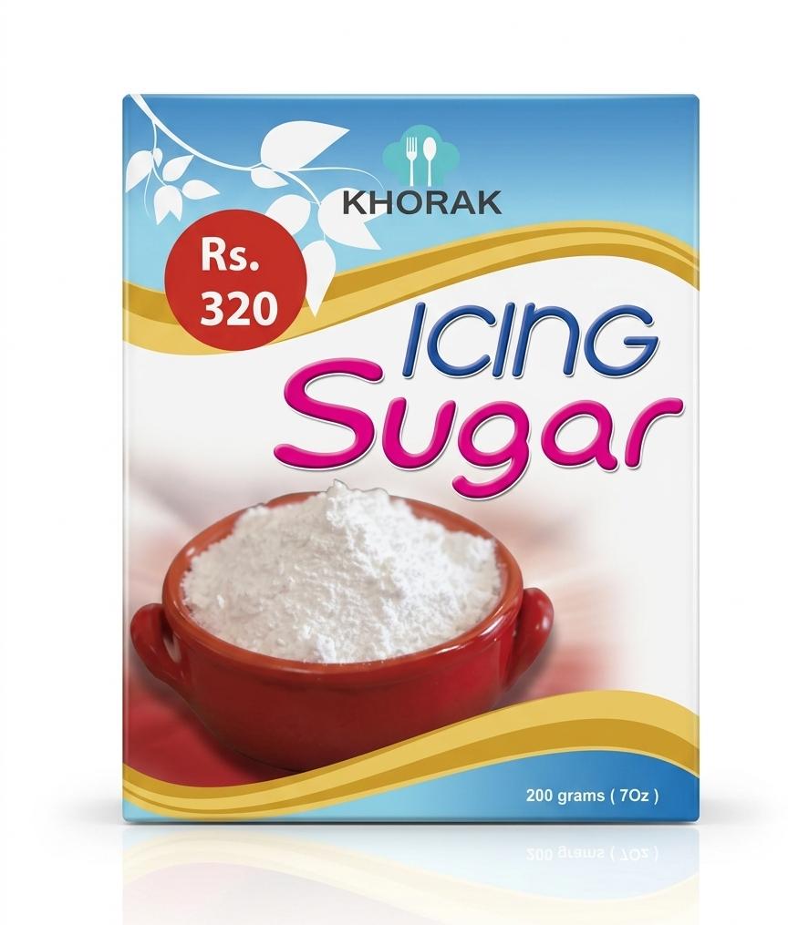 icing sugar used for cake frosting cupcake decoration baking ingredient