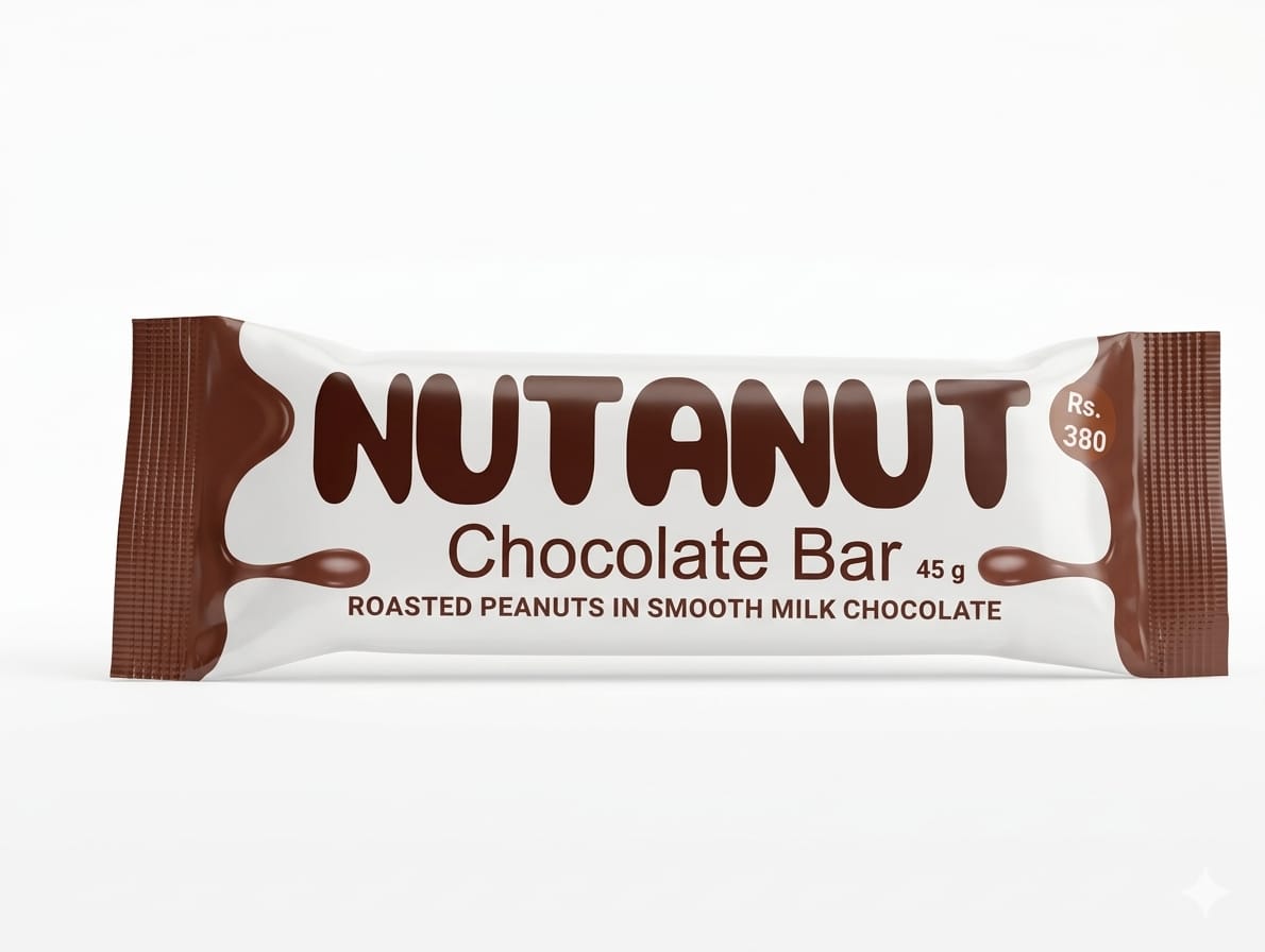 Nutanut Chocolate Bar – Premium Milk Chocolate