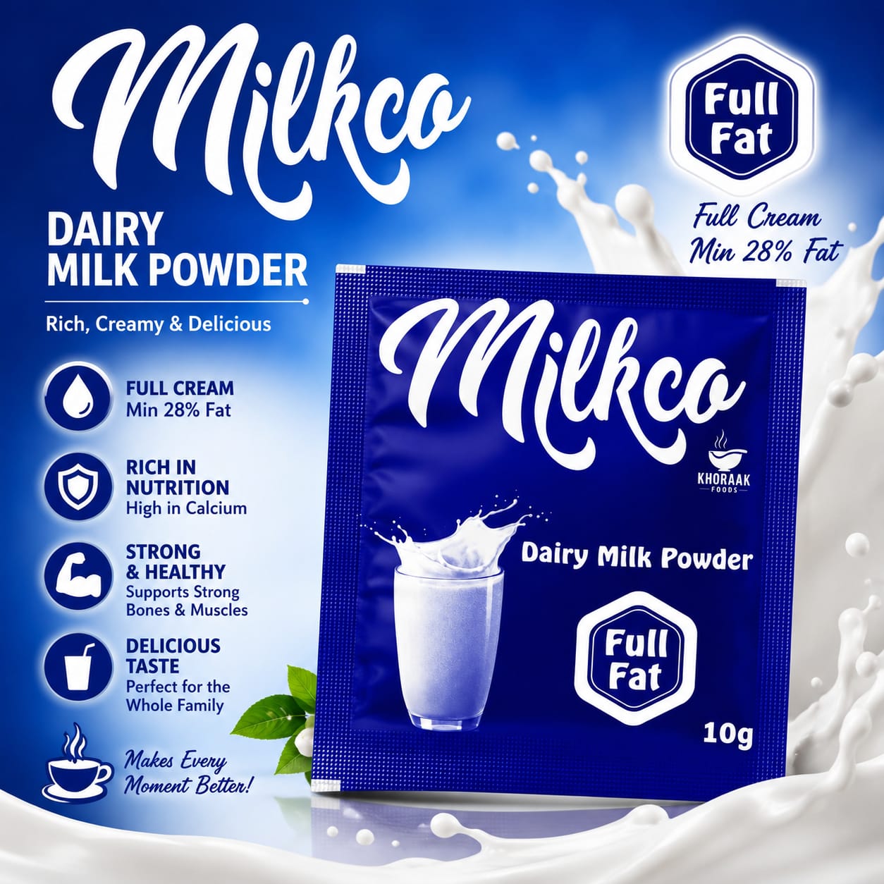 Milkco Full Fat Dairy Milk Powder