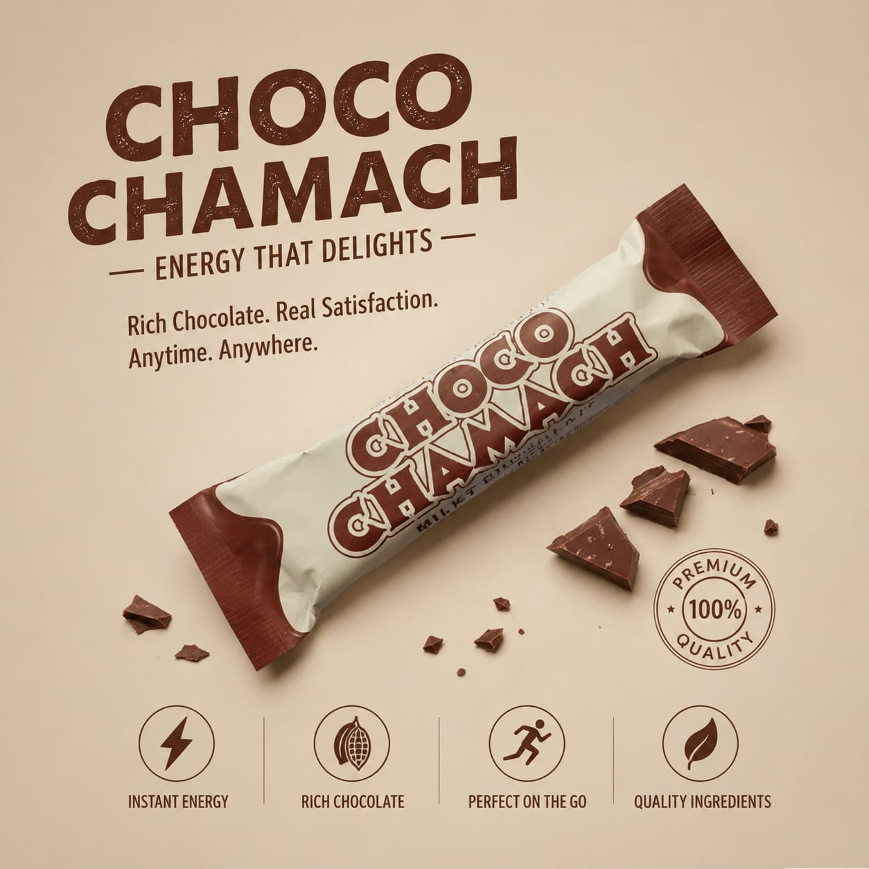 Chocochamach Chocolate bar