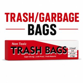 Garbage Bags 14x20 Inch White Leak Proof Pakistan