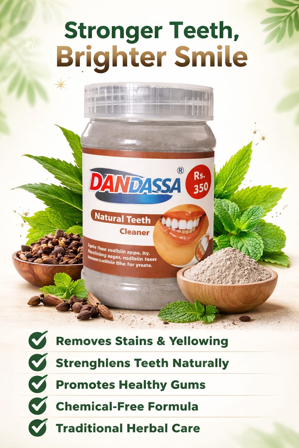 Dandassa Powder – Dandassa Natural Teeth Cleaner