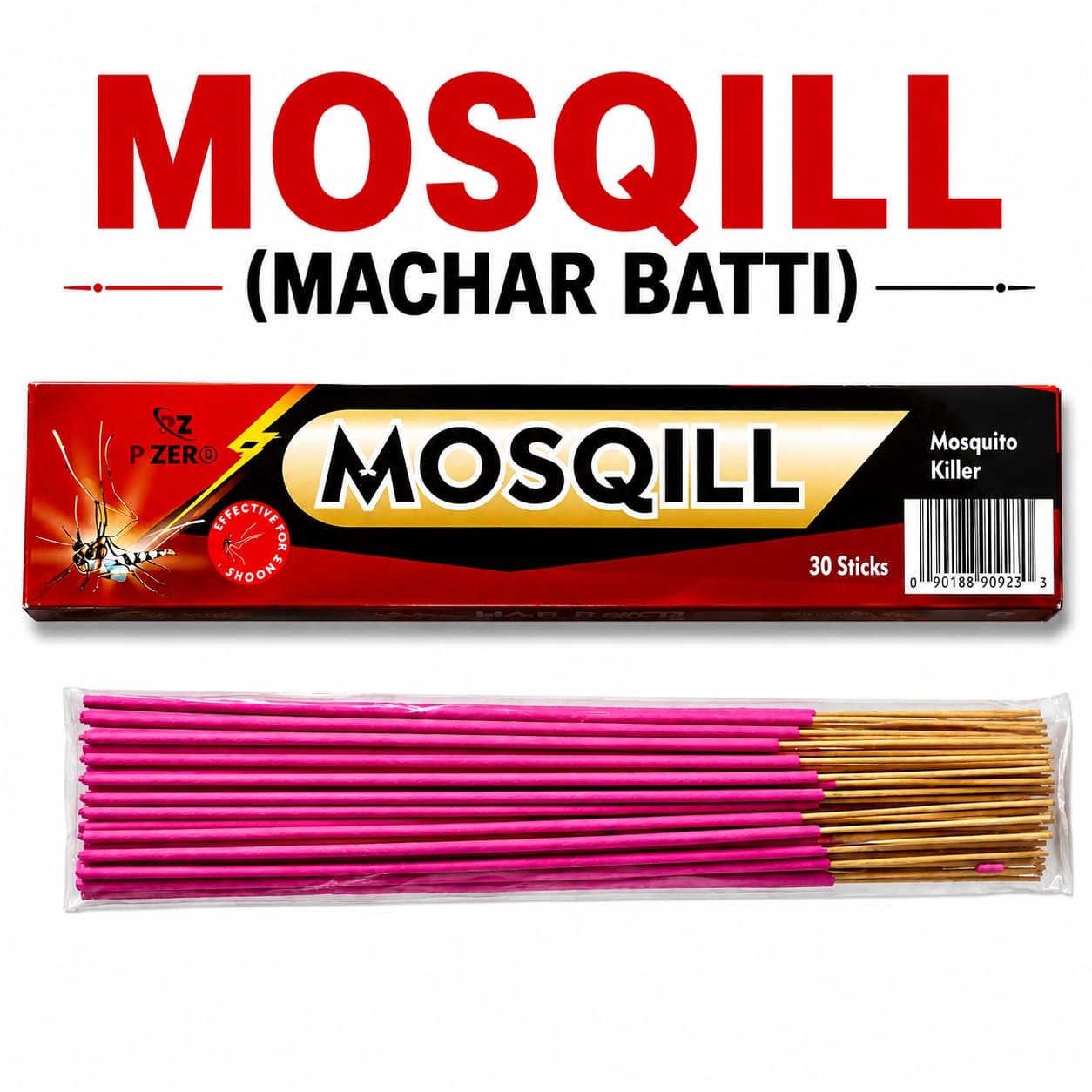 MOSQILL Mosquito Killer Sticks (Machar Batti)