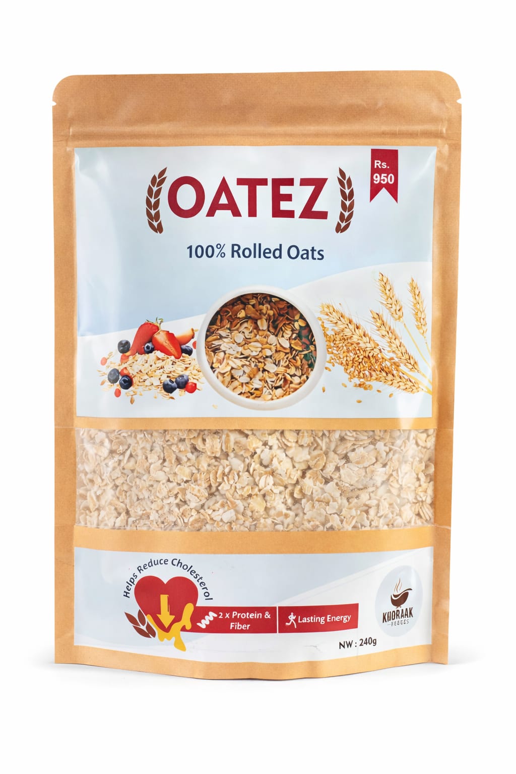Khoraak Foods OATEZ oats
