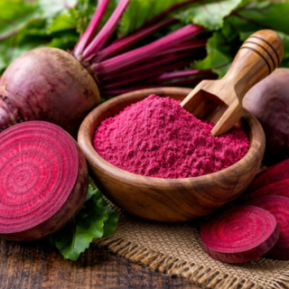 Healthy beetroot root vegetable rich in nutrients