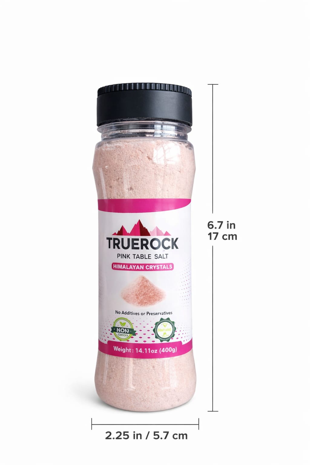 Pink Table Salt 400g – Natural Himalayan Pink Salt by Khoraak Foods Pakistan