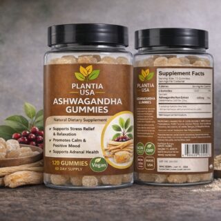ashwagandha gummies 120 vegan plantiausa pakistan