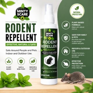 Minty Scare Rodent Repellent Spray