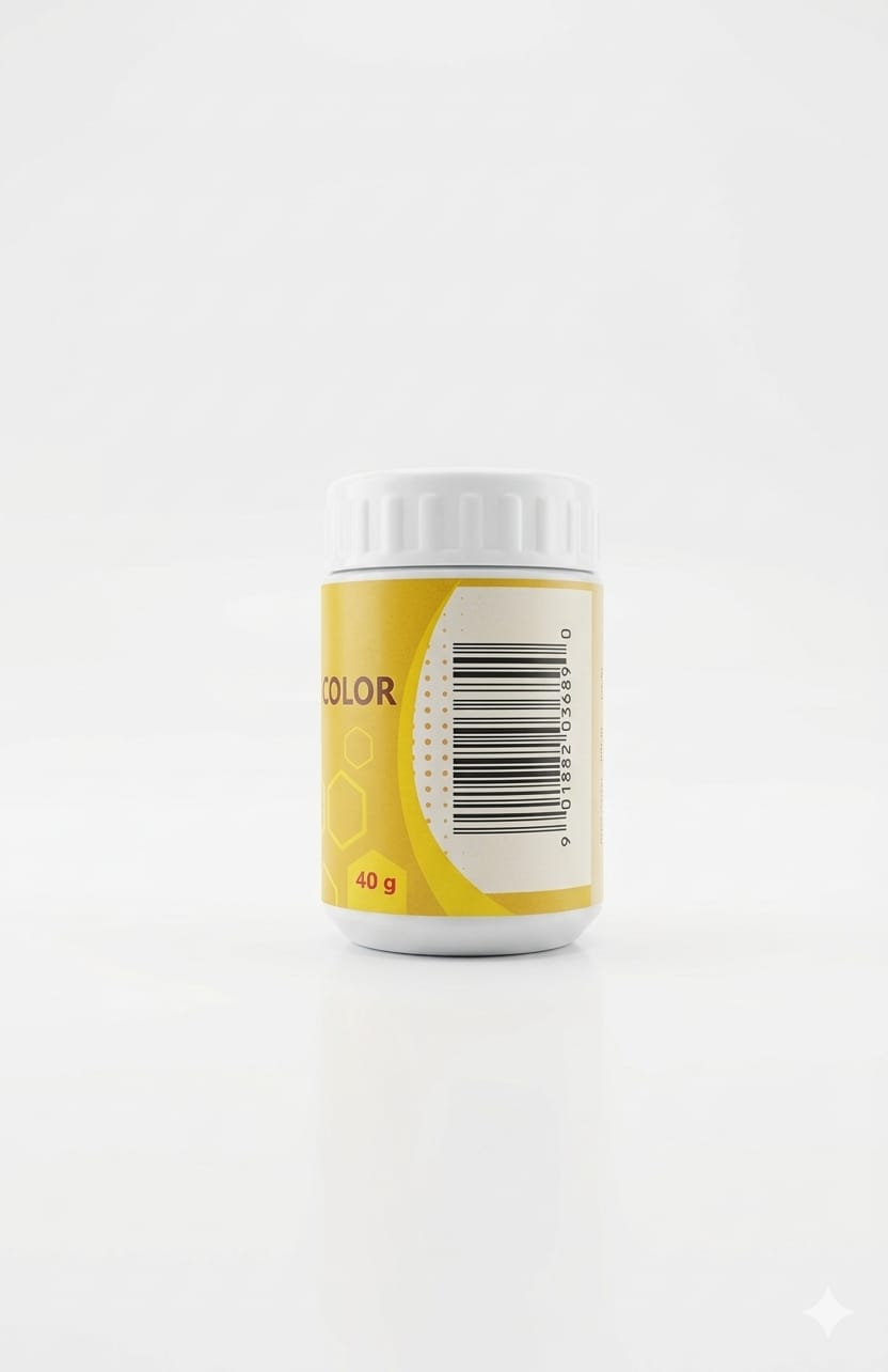 green food color powder for cake decorating baking 40g pack