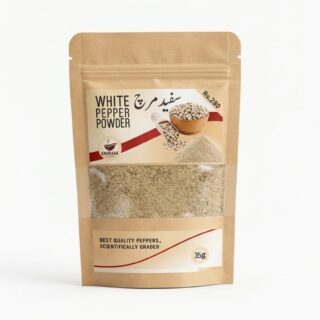 White Pepper Powder 35g Khoraak Foods
