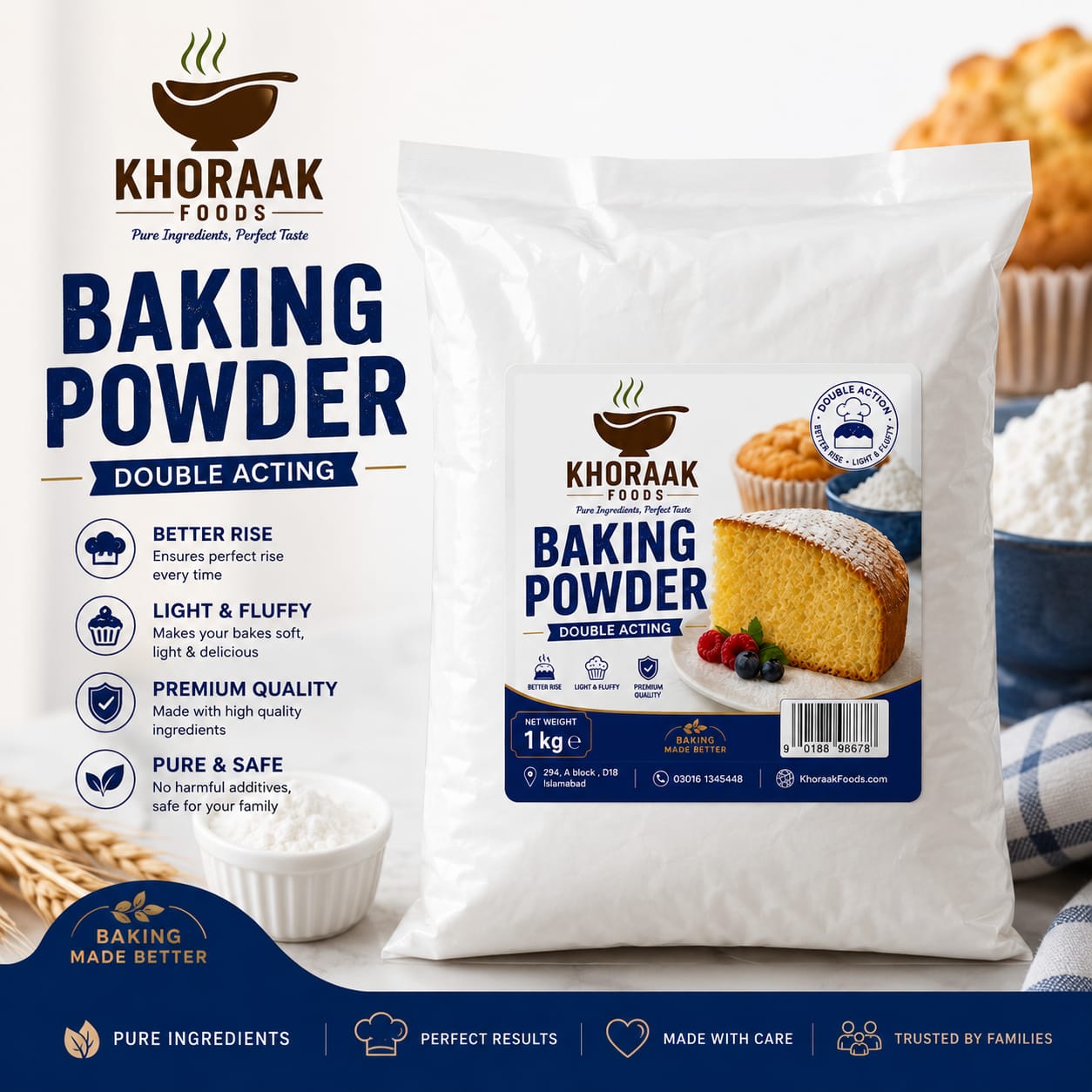 Double Action Baking Powder