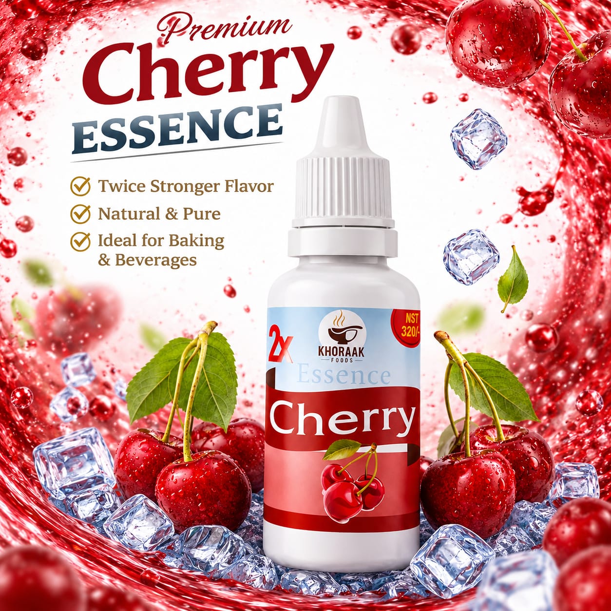 Cherry Essence 20ml – Fruity Flavor in Every Drop