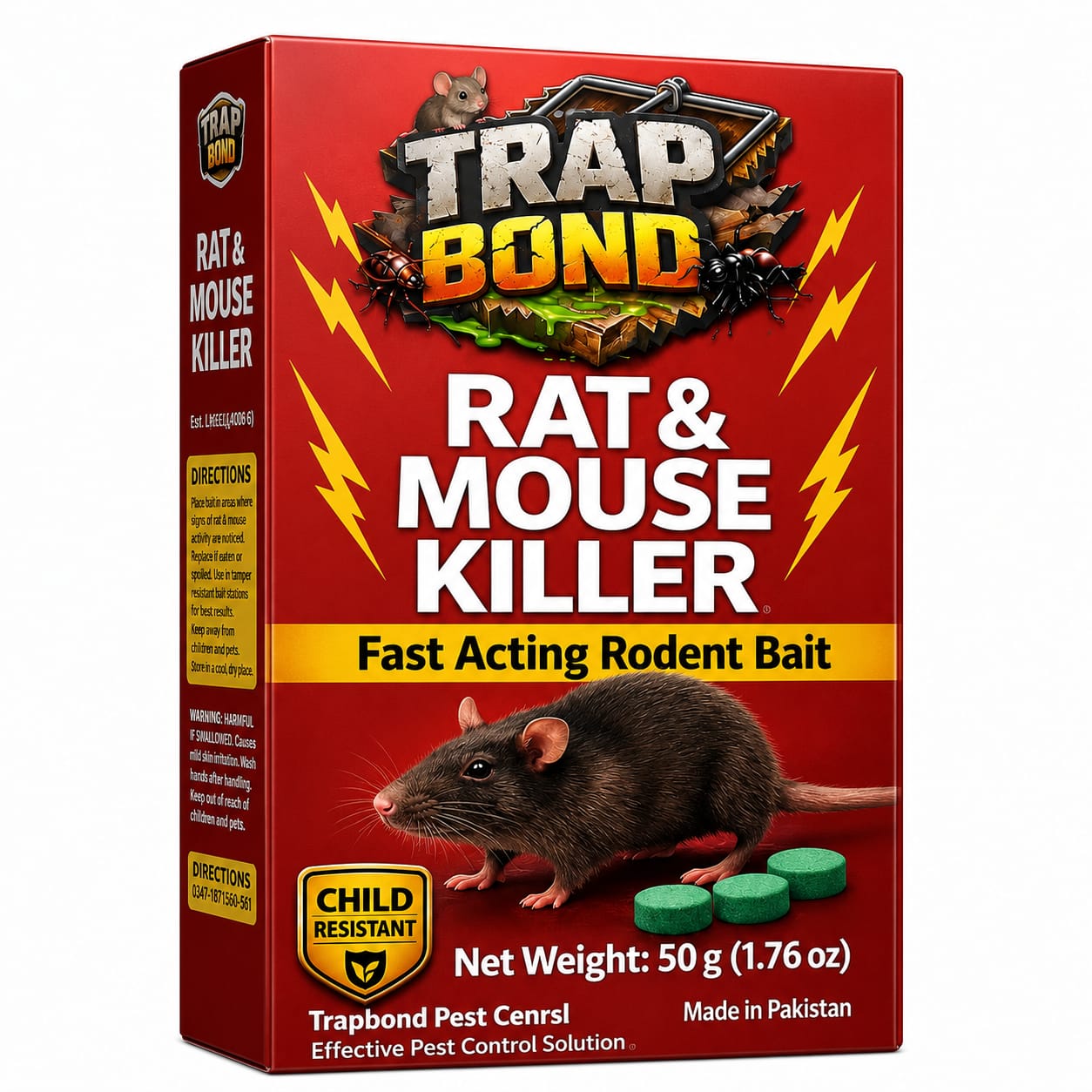 TrapBond Rat & Mouse Killer