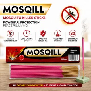 Mosqill Mosquito Killer Incense Sticks 30 Sticks