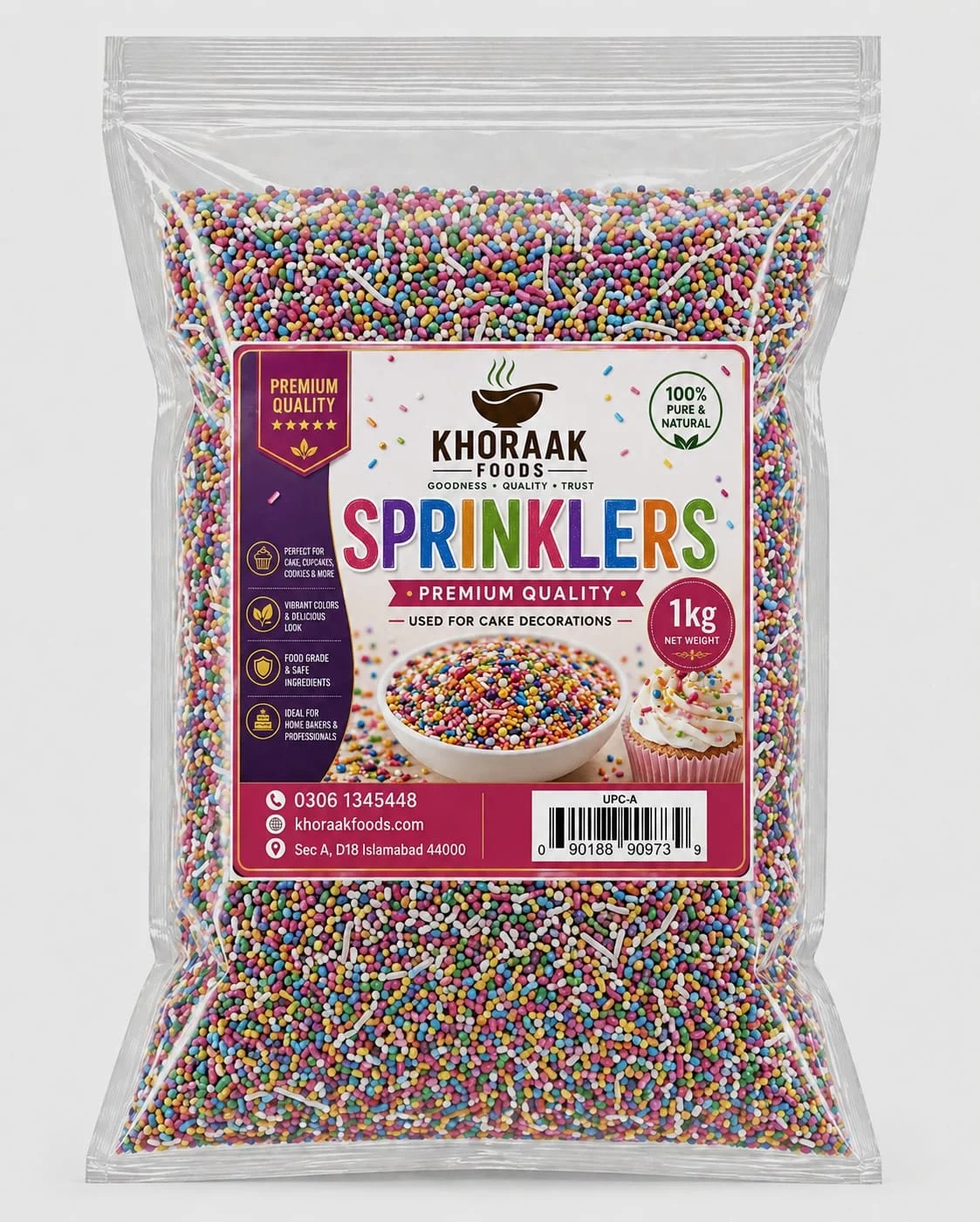 Khoraak Foods Sprinklers 1kg