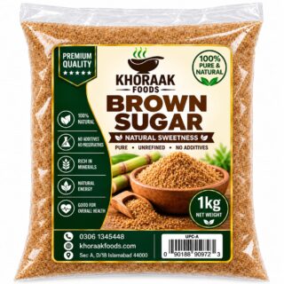 Khoraak Foods Brown Sugar/Shakar Bulk 1kg