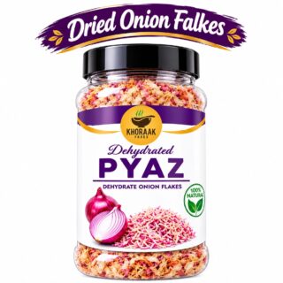 Khoraak Foods Dried Onion Flakes – Premium Dehydrated Onion