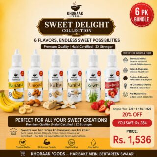 Khoraak Foods Essence Bundle 6 Pack