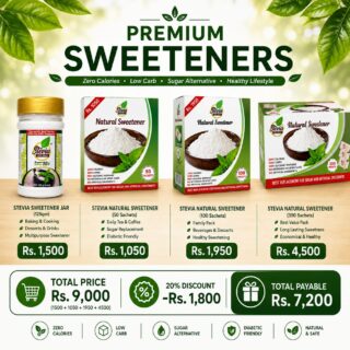 STEVIA Sugar-Free Sweetener Bundle
