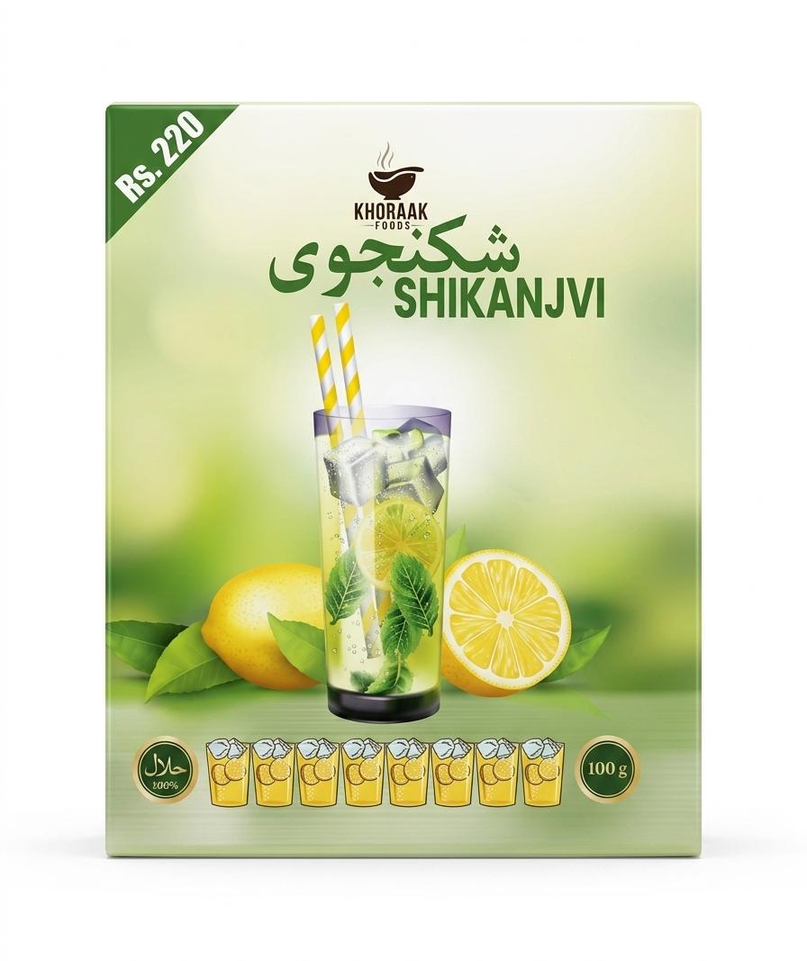Khoraak Foods Shikanjvi Natural Drink Mix