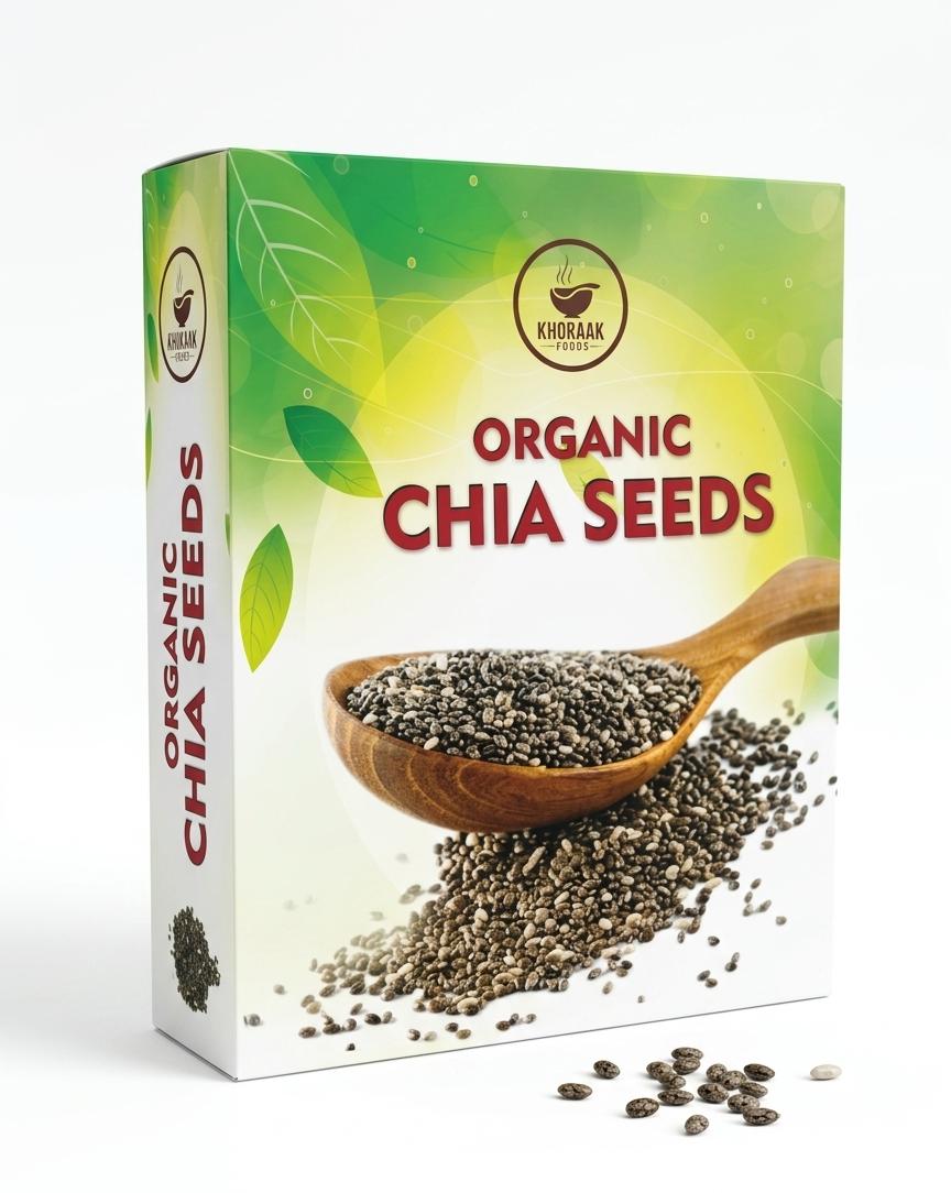 Khoraak Foods Organic Chia Seeds Premium Quality