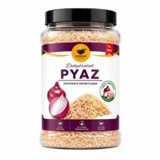 Khoraak Foods Dehydrated onion Flakes Premium Dried Pyaz Pakistan