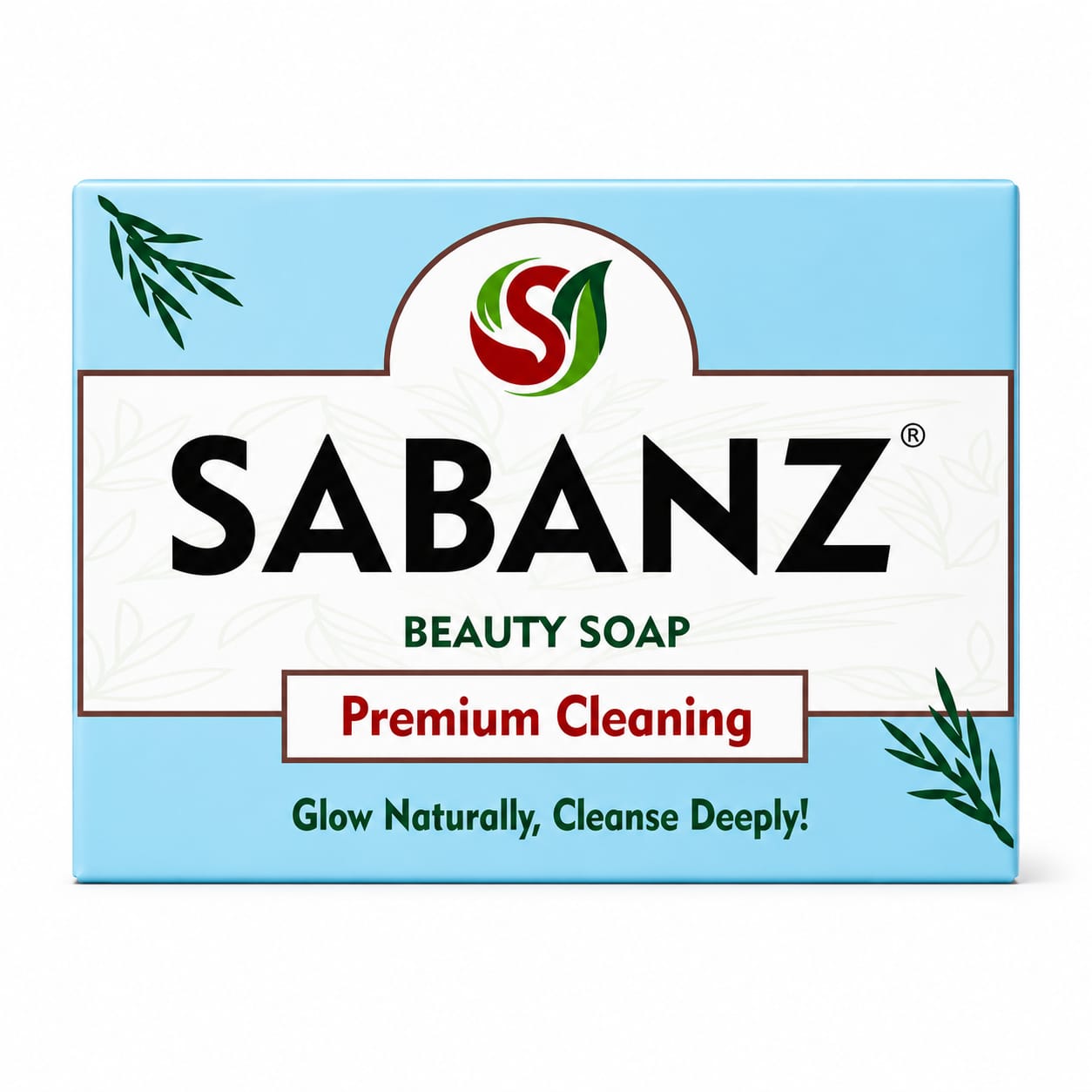 SABANZ Beauty Soap – Premium Cleaning Soap | Glow Naturally, Cleanse Deeply | Daily Care Soap for Fresh & Clean Skin