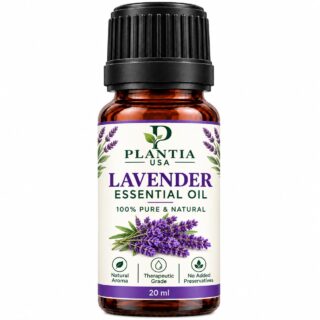 Lavender Essential Oil 20ml – 100% Pure & Natural, Fresh Cooling Aroma for Diffuser, Aromatherapy & External Use