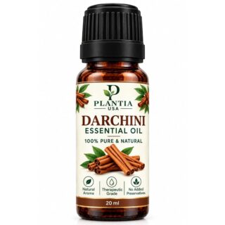 Darchini (Cinnamon) Essential Oil 20ml – 100% Pure & Natural Cinnamon Oil for Aromatherapy, Diffuser & External Use